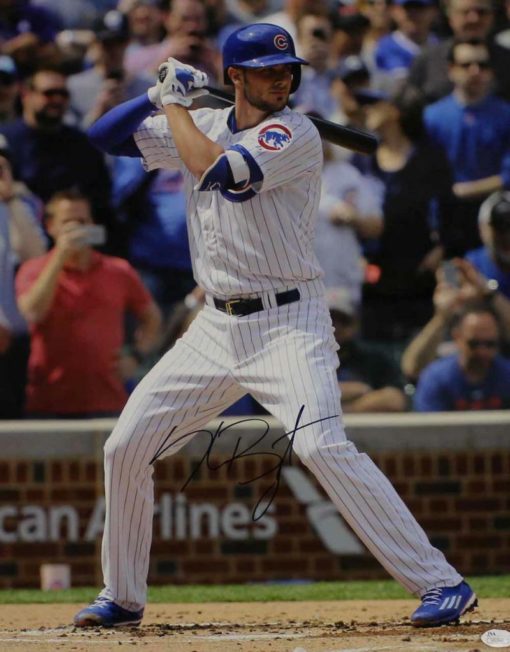 Kris Bryant Autographed/Signed Chicago Cubs 16x20 Photo JSA 22507