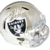 Bo Jackson Autographed/Signed Oakland Raiders Chrome Replica Helmet JSA 22524