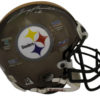 Terry Bradshaw Signed Pittsburgh Steelers Auth SB Chrome Mini Helmet BAS 22537