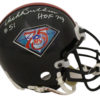 Dick Butkus Signed 75th Anniv Authentic Mini Helmet Chicago Bears HOF OA 22561