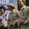 Robert Pine, Erik Estrada & Larry Wilcox Signed Chips 11x14 Photo JSA 22575 PF