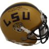 Odell Beckham Jr. Autographed/Signed LSU Tigers Gold Mini Helmet JSA 22583