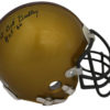 Bill Dudley Signed Washington Redskins TB Custom Mini Helmet HOF BAS 22619