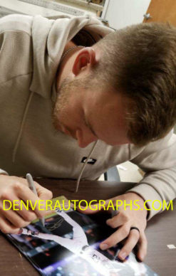 Trevor Story Autographed/Signed Colorado Rockies 8x10 Photo JSA 22649 PF