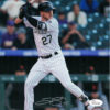 Trevor Story Autographed/Signed Colorado Rockies 8x10 Photo JSA 22649 PF