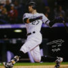 Trevor Story Autographed Colorado Rockies 16x20 Photo 505 HR 9/5/18 JSA 22652 PF