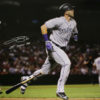 Trevor Story Autographed Colorado Rockies 16x20 Photo 1st Career HR JSA 22653 PF