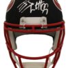 JJ Watt Autographed/Signed Houston Texans Black Replica Helmet JSA 22714