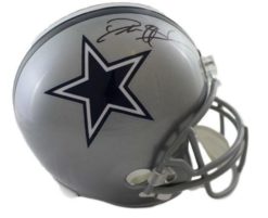 Deion Sanders Autographed/Signed Dallas Cowboys Replica Helmet BAS 22728