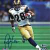 Marshall Faulk Autographed Los Angeles Rams 8x10 Photo SB XXXVI BAS 22748 PF