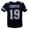 Amari Cooper Autographed/Signed Dallas Cowboys Blue XL Jersey JSA 22777