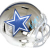 Amari Cooper Autographed/Signed Dallas Cowboys Chrome Replica Helmet JSA 22778