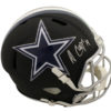 Amari Cooper Autographed/Signed Dallas Cowboys Black Replica Helmet JSA 22779