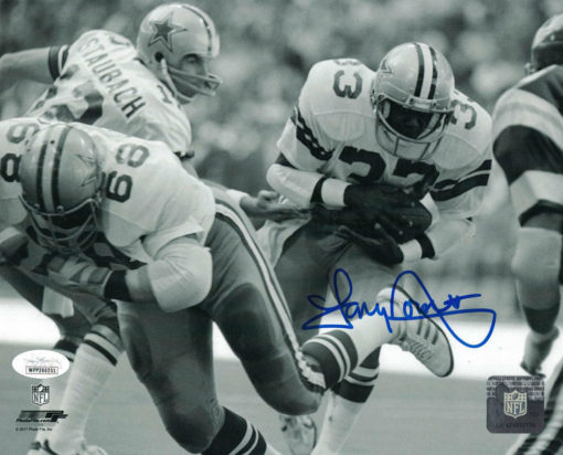 Tony Dorsett Autographed/Signed Dallas Cowboys 8x10 Photo JSA 22788 PF