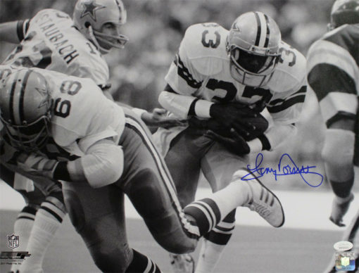 Tony Dorsett Autographed/Signed Dallas Cowboys 16x20 Photo JSA 22789 PF