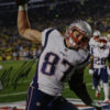 Rob Gronkowski Autographed/Signed New England Patriots 16x20 Photo BAS 22800 PF