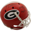 Herschel Walker Autographed Georgia Bulldogs Authentic Helmet 2 Insc BAS 22807