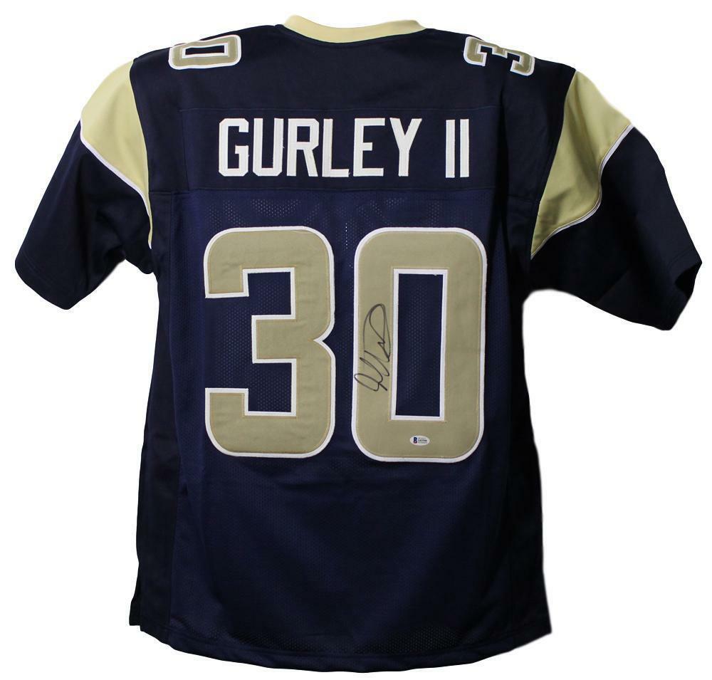 Todd gurley signed sales jersey