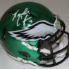 Randall Cunningham Autographed Philadelphia Eagles Chrome Mini Helmet BAS 22873