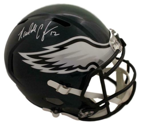 Randall Cunningham Signed Philadelphia Eagles Speed Replica Helmet BAS 22874