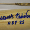 Frank Robinson Autographed Baltimore Orioles Baseball Bat HOF Steiner 22900