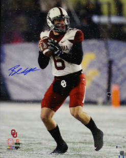 Baker Mayfield Autographed/Signed Oklahoma Sooners 16x20 Photo BAS 22913 PF