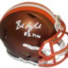 Baker Mayfield Autographed/Signed Cleveland Browns Blaze Mini Helmet BAS 22918