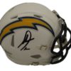 Antonio Gates Autographed/Signed San Diego Chargers Speed Mini Helmet BAS 22929