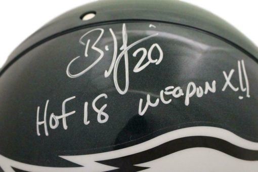 Brian Dawkins Signed Philadelphia Eagles Authentic Helmet 2 Insc JSA 22939