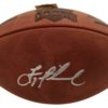 Troy Aikman Autographed Dallas Cowboys Official SB XXVII Football BAS 22943