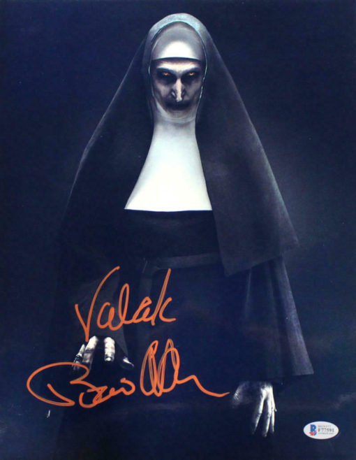 Bonnie Aarons Autographed/Signed The Nun 11x14 Photo Valak BAS 22979