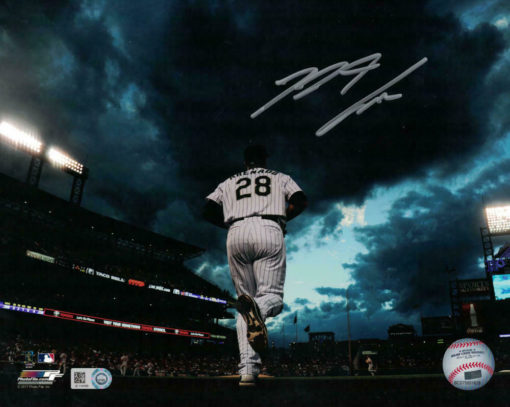 Nolan Arenado Autographed/Signed Colorado Rockies 8x10 Photo MLB 22986 PF