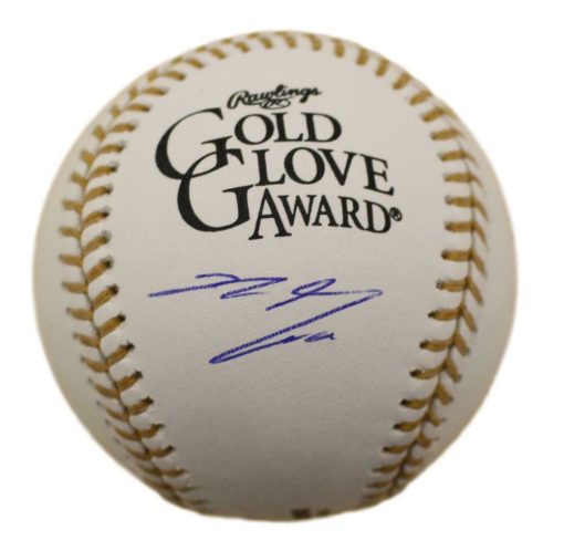 Nolan Arenado Autographed/Signed Colorado Rockies Gold Glove Baseball MLB 22988
