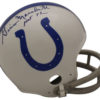 Gino Marchetti Autographed Baltimore Colts 2Bar Mini Helmet HOF JSA 23170