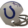 Joe Perry Autographed/Signed Baltimore Colts 2Bar Mini Helmet HOF OA 23175