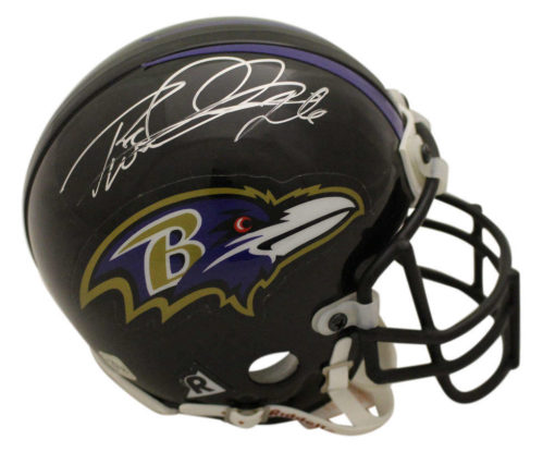 Rod Woodson Autographed/Signed Baltimore Ravens Mini Helmet OA 23176
