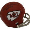 Emmitt Thomas Autographed Kansas City Chiefs 2-Bar Mini Helmet HOF OA 23178