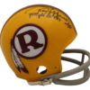 Roy Jefferson Autographed/Signed Washington Redskins 2Bar Mini Helmet JSA 23180