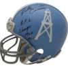 Billy Cannon Signed Houston Oilers Mini Helmet 1960 AFL Champs FAN 23183