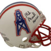 Mike Munchak Autographed/Signed Houston Oilers Mini Helmet HOF BAS 23236