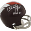 Charley Taylor Autographed Washington Redskins TB 2Bar Mini Helmet HOF BAS 23249