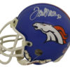 Terrell Davis Autographed/Signed Denver Broncos Custom Mini Helmet BAS 23253