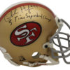 Charles Haley Signed San Francisco 49ers Authentic Mini Helmet 5x SB JSA 23267