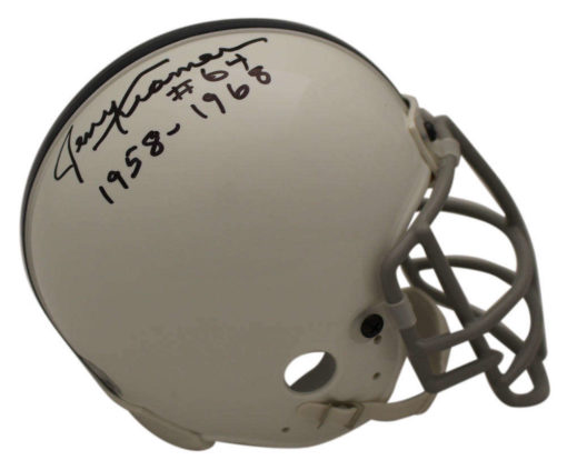 Jerry Kramer Autographed Green Bay Packers Custom Mini Helmet FAN 23331