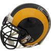 Orlando Pace Autographed St Louis Rams Custom TB Mini Helmet HOF JSA 23335