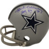 Herb Adderley Autographed/Signed Dallas Cowboys 2Bar Mini Helmet HOF OA 23376