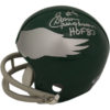 Sonny Jurgensen Autographed Philadelphia Eagles 2Bar Mini Helmet HOF BAS 23412