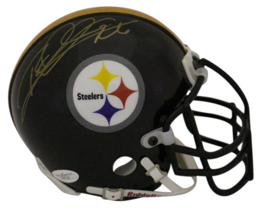 Rod Woodson Autographed Pittsburgh Steelers Authentic Mini Helmet JSA 23429