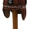 Hall of Famers Signed Leather Mini Helmet Dudley Trippi Baugh Buren BAS 23472
