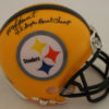 Mel Blount Autographed Pittsburgh Steelers Mini Helmet 4x SB JSA 23499